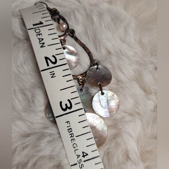 Statement Shell Earrings - Picture 9 of 9